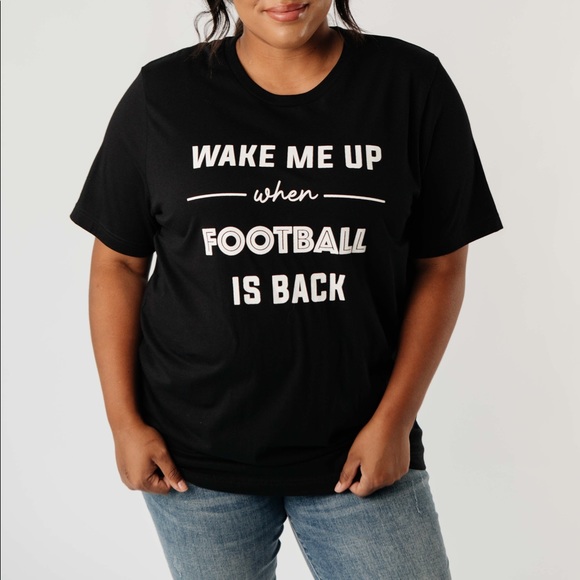 Wake Me Up When Football is Back Graphic Tee - Picture 9 of 11